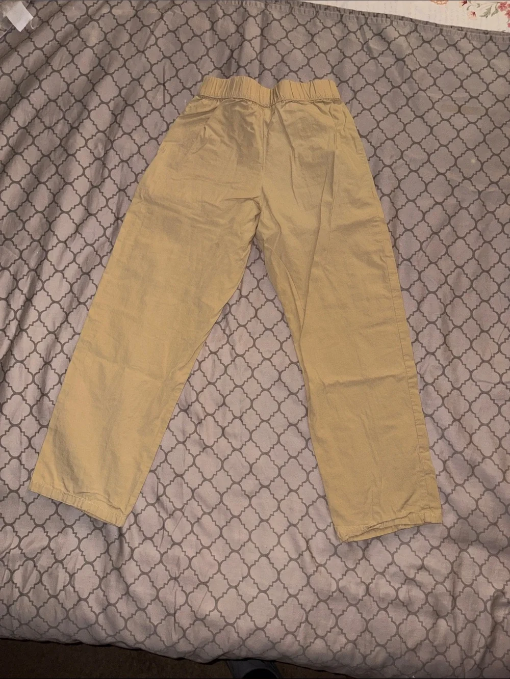 Kids Cargo Joggers with Elastic Waist set